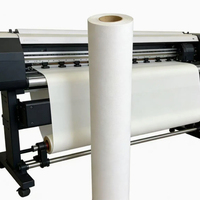 Rouleau de toile polyester 100 g/m² finition mate imperméable pour impression jet d'encre, prix usine, pour les entreprises de signalétique mondiale