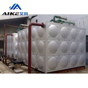 Aike 10000 litros tanque de agua potable de grado alimenticio tanque de almacenamiento de agua de acero inoxidable modular - Product Image 2