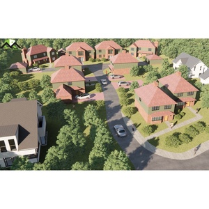 2 Story Fully Furnished Modern <b>Light</b> Steel Prefabricated Villa with Bedroom and Living Room - Product Image 3