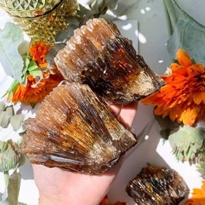 Venta al por mayor de alta calidad Natural crudo ámbar calcita racimo áspero ámbar racimo cristales artesanías para decoración Fengshui - Product Image 3