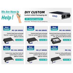 Comayjohn MC-ZLDK HVAC dân cư phục hồi năng lượng thông gió nhà erv Hệ thống thông gió không khí trong lành - Product Image 3