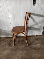 Chaises d'extérieur empilables, durables, modernes, en bois massif de noyer, à dossier en X, pour salle à manger, mariage, banquet