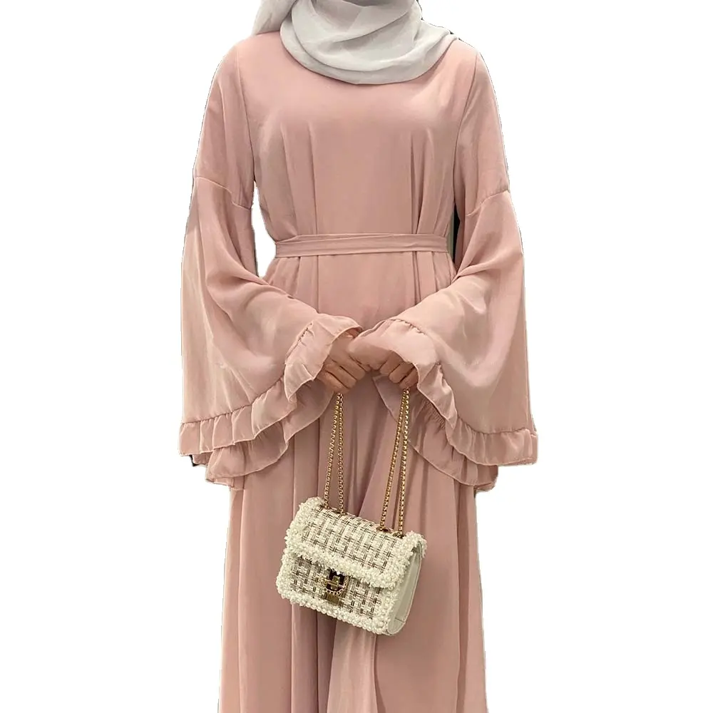 Promotion Polyester Dresses For Wear Ethnic Blouses Women Kaftan Free New Model Abaya
