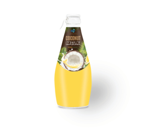 Botella de cristal con sabor a Durian, leche de coco, sabrosa y cremoso, 290ml, mejor precio, OEM, muestra gratis - Product Image 1