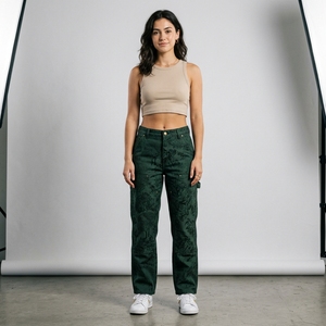 Custom Jeans Wholesale High Waisted Jeans Push Up Flare <b>Denim</b> Trousers Ladies Baggy <b>Stretch</b> Camo Jeans Manufacturer - Product Image 4