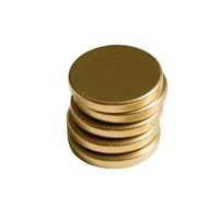 Aimant rond en néodyme de haute qualité N35 N42 N45 N48 N52, aimant rond plaqué or, aimant circulaire, disque magnétique pour artisanat et bijoux
