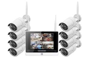 Kit de cámara de seguridad Tuya Smart 8ch 2MP 3MP 12,5 pulgadas LCD <span class=keywords><strong>Monir</strong></span> 1080P WiFi NVR kit IP seguridad inalámbrica wi-fi CCTV Cámara NVR Kit - Product Image 2