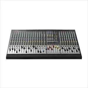 Console de mixage analogique à renfort sonore haut de gamme 5A 1:1 qualité GL2400-24 24 entrées, 4 bus