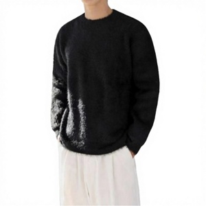 Collection Hiver Tricotée 100% Coton pour Hommes : Pulls Chauds et Fiables à Forte Demande, avec Logo Frontal, Séchage Rapide et Anti-Boulochage - Product Image 2