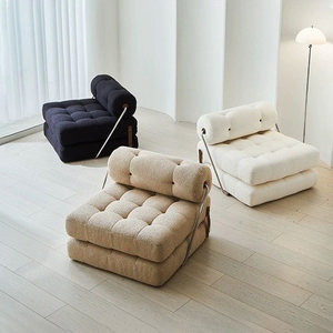Canapé-<span class=keywords><strong>lit</strong></span> <span class=keywords><strong>pliant</strong></span> moderne, canapé convertible multifonctionnel pour salon |   Ensemble de canapés en tissu gain de place, personnalisable - Product Image 5