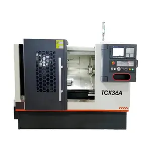 TCK50A gelişmiş çoklu fonksiyonları yüksek performanslı CNC eğimli yatak torna makinesi
