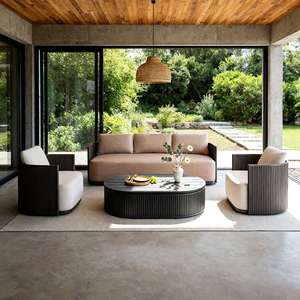 Conjunto de Sofás de Exterior de Lujo para Resort, Cómodo Conjunto de Muebles de Patio, Sofá de Jardín Moderno, Sofá de Exterior para Hotel, Sofá de Exterior para Villa - Product Image 2