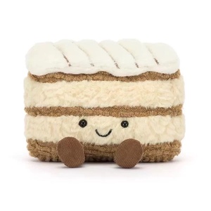 <strong>UK</strong> Jelly Cat Fun <strong>Millet</strong> French Mille-feuille Plush Toy Doll Cake Dessert Creative Decoration Small Ages 14+ - Product Image 2