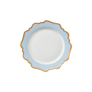 Juego de Vajilla de Cerámica Fina Grace al por Mayor, Plato de Presentación Dorado para Eventos y Ceremonias de Boda - Product Image 5