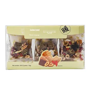 Tè di Datteri Rossi, Rosa e Zenzero, un Tonico Tradizionale Cinese a Base di <span class=keywords><strong>Erbe</strong></span> Benefico per la Bellezza e il Ringiovanimento Femminile - Product Image 2