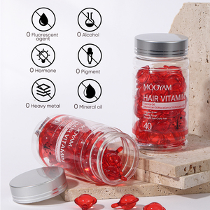 น้ำมันหอมระเหยวิตามินบำรุงเส้นผมแบบใช้แล้วทิ้งสำหรับการดัดและซ่อมแซมการฟอกสีแคปซูลเซรั่มโมร็อกโก - Product Image 3