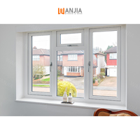 Maison personnalisée conception française fenêtres en vinyle plastique fenêtres en PVC double vitrage fenêtres en pvc à battant