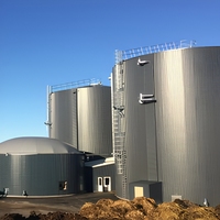 Digesteur anaérobie en acier boulonné Shumann 8000m³ pour le traitement des déchets et la production de biogaz