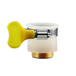 Universal Connector For <b>Kitchen</b> And Bathroom Faucets Adjustable Size 2 Layer Silicone Multi Purpose Connector - Product Image 1