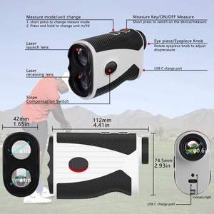Telémetro de Golf de Alta Precisión de 1000M, Medidor de Distancia Electrónico para Exteriores para Caza, Modelo SH163 con Batería Recargable - Product Image 5