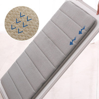 Tapis de bain confortable en mousse à mémoire de forme Tapis de bain antidérapant pour sol de salle de bain