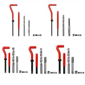 Pms hộp kim loại 88 cái nội bộ chủ đề sửa chữa công cụ Kit khoan chủ đề sửa chữa chèn Kit vít bị hư hỏng <span class=keywords><strong>threading</strong></span> công cụ thiết lập - Product Image 5
