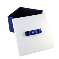 Boîte à nœuds papillon pour cadeau, pièces, accessoire en papier, design, avec couvercle, usine chinoise
