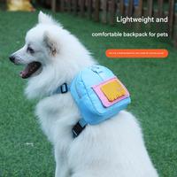 Nouveau sac à dos pliable en maille PU de style classique pour animaux de compagnie, petit sac à bandoulière pour chiens et chats, voyage en plein air