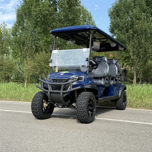 Voiture de golf électrique avec freinage antiblocage, freinage sûr, voiture de golf chinoise 4 places pour le glamping, le <span class=keywords><strong>camping</strong></span>, le navette touristique - Product Image 1