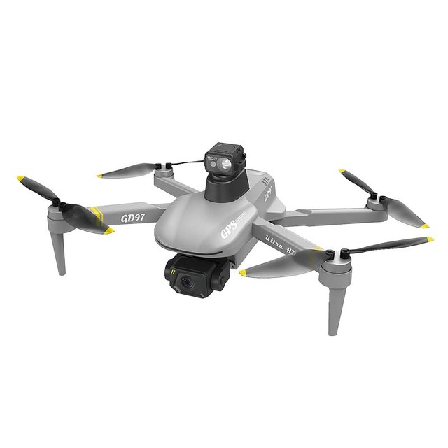 GD97 3 Axis Gimbal Eis Camera 4k Drone air Pressure Altitude Hold 1km Remote 50x Zoom Video Photography Plane Obstacle Avoidance