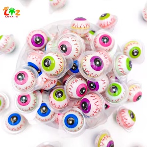 Bonbons gélifiés en forme d'œil fruités pour Halloween, collations pour enfants en bouteille, vente en gros - Product Image 4