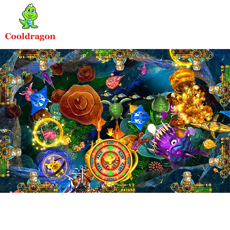 Ocean King 3 Monster Revenge - 8-Player Fish Game Table