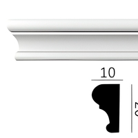Plinthe en polystyrène de bonne qualité, durable, 80 mm, taille personnalisée, installation facile
