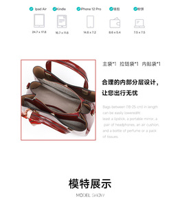 Bolsos cruzados de diseñador de moda, bolsos de hombro de cuero PU de alta calidad, bolsos de mano informales de lujo para mujer - Product Image 3