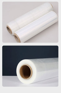 Film étirable PVC de qualité alimentaire en rouleau <span class=keywords><strong>jumbo</strong></span>, film adhésif statique pour fenêtre, résistant à l'humidité, traitement par coulée douce, usage industriel pour le lait - Product Image 5