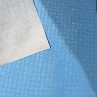Protection de sol en feutre bleu 160 g/m² autocollante, écologique, couverture de surface temporaire, prix d'usine, vente en gros