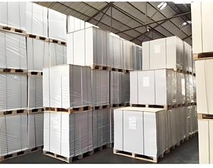 White Cardboard Sheet <b>Material</b> 350gsm 92 Brightness Coated Double Side Recyclable Offset Printing food <b>Packaging</b> - Product Image 1