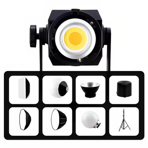 300W LED lampe d'<span class=keywords><strong>éclairage</strong></span> à coque métallique <span class=keywords><strong>continue</strong></span> <span class=keywords><strong>Studio</strong></span> vidéo prise de vue <span class=keywords><strong>photo</strong></span> 3200-5500K photographie COB <span class=keywords><strong>lumière</strong></span> <span class=keywords><strong>éclairage</strong></span> photographique - Product Image 5
