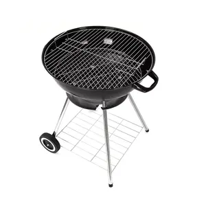 Outdoor Kitchen Barbeque BBQ Grill Outdoor Barbecue Metal Steel Charcoal BBQ Kettle Grills