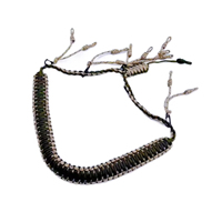 Lanière en nylon réglable avec plusieurs mousquetons, accessoires tissés à la main, adaptée aux équipements utilisés pour la chasse en plein air