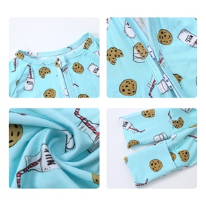 Monos para Bebés de 0 a 2 Años, Disponibles en EE. UU. y Corea, Ecológicos, de Alta Gama, Pijamas de Bambú, con Estampado Personalizado, Bodys para Recién Nacidos - Product Image 4