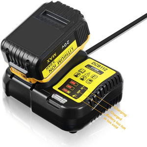 <span class=keywords><strong>Chargeur</strong></span> de batterie au lithium 18650 10,8V-20V 2A compatible <span class=keywords><strong>DCB112</strong></span> DCB015 DCB105 <span class=keywords><strong>Chargeur</strong></span> de batterie d'outil électrique hybride - Product Image 6