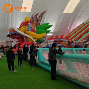 Chất lượng cao Inflatable màng cho công viên giải trí tạm thời xây dựng Inflatable xây dựng cấu trúc màng - Product Image 4