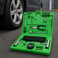 Kit de réparation de pneus portable, gonfleur automatique sans tuyau, outil de réparation de pneus pour voiture, moto, vélo