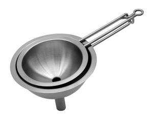 Aço inoxidável 304 2pcs Funil Set 8 + 10cm com Cabo Longo - Product Image 3