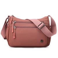 Sac bandoulière vintage en stock pour femme, style messager, portable, rayé, pour le quotidien, les voyages et les loisirs