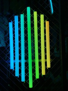 40mm Diameter 2M <strong>Vertical</strong> RGB LED Tube Light Programmable 3D 360 Degree Pixel Tube Lights for Night <strong>Club</strong> / DJ