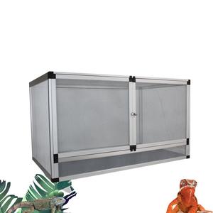 Aluminium Screen <span class=keywords><strong>Terrarium</strong></span> Nano Breeze Screen Cage für Snake Chameleon - Product Image 2