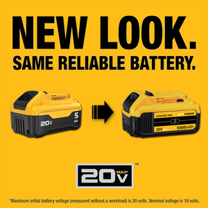2/4/8 PACK ชุดเปลี่ยนแบตเตอรี่ 20V 6.0Ah 20V 5000mAh DCB206 DCB207 DCB204 DCB201 DCB200 DCD/DCF/DCG ซีรีส์เครื่องมือไฟฟ้า - Product Image 6