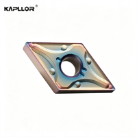 Outil de tournage externe CNC rhombique DNMG150604 KAPLLOR MA55 de 15,5 mm – Lame de 6,35 mm d'épaisseur, personnalisable OEM, en acier trempé